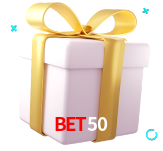 Receba seus bônus de boas-vindas no BET50